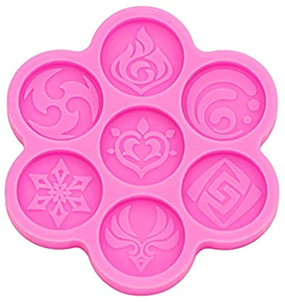 Handwerk Glänzend Original Gott Götter Auge Anhänger Silikonform für Schlüsselanhänger Form Kreativer Schlüsselbund Harz M Silikonformen Backformen