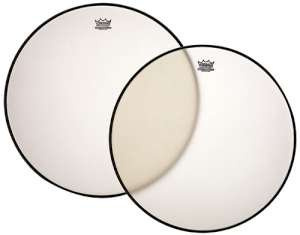 Remo RC-Series Renaissance Hazy Low-Profile Steel Insert Timpani Drumhead, 22