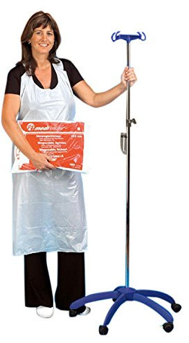 Mediware H7 0401 Einmal Schürzen, 125cm lang, Weiß (100-er Pack)