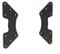 electrosmart 400 x 400 Black VESA Mount Adaptor / Converter Plate - Ideal for use with your current TV bracket to increase the VESA size to suit your new TV ~ Converts your existing 200 x 200 mm VESA Bracket to either 300 x 300 mm 400 x 200 mm or 400 x 400 mm