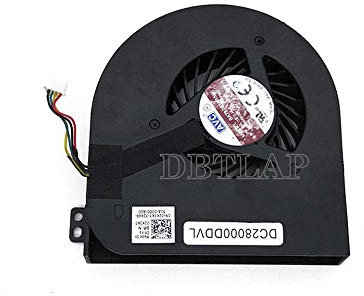 DBTLAP Ventilador de la GPU del Ordenador portátil para DELL Precision M4800 Portátil Ventilador BATA0815R5H PN02 DC28000DDVL CN-02K3K7 02K3K7