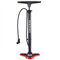 Monzana Pompe à air haute pression avec manomètre 7 bars pompe à pied vélo embout gonflage universel polyvalente