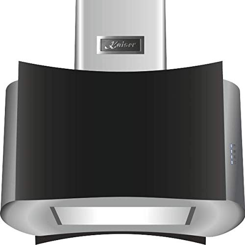 Kaiser hotte îlot • hotte aspirante îlot • 70cm •1250 m³/h • 3 Niveaux de Puissance • éclairage LED • Inox •Hotte•télécommande•Gagnants German Brand Award 2018
