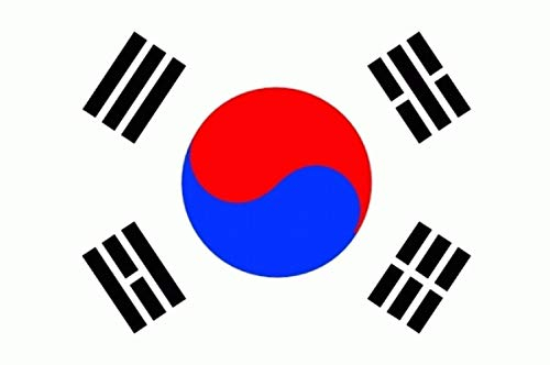 Südkorea Fahne Flagge 90x150 cm Hissfahne mit Ösen Fahnen Korea