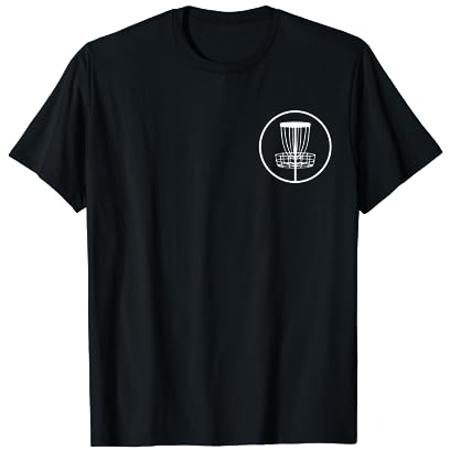 Disc Golf Shirts Herren Disc Golf Tee Basket Chest Logo T-Shirt