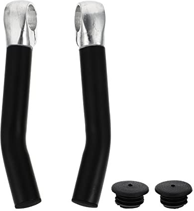 1 Paar Handhaben fahrrad zubehör fahradlenker Fahrradspieß Feder Alu-lenker heimtrainer elektrisches Radfahrassistent Hilfslenker runden Schaumziegel