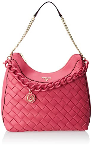 Pollini BORSA SOFT PLAIN PU FUXIA