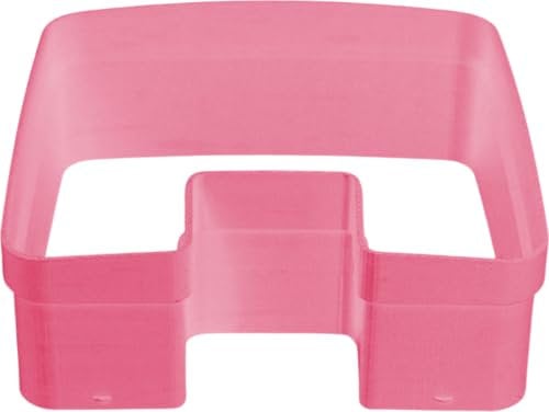 Beanexpander 1000 – Kaffeebohnenbehälter Erweiterung für Philips EP 1200 – 2200 – 5400 – 1kg Fassungsvermögen (pink)