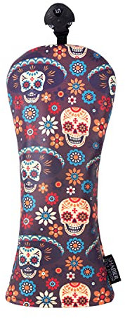 SHABIER Copertura per testa di mazze da golf in legno Hybird per Taylormade M5 M6 Head Club (copertura testa Hybird)