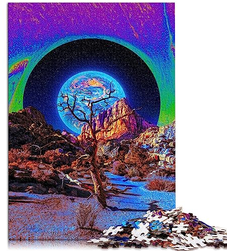 Dreamscape Puzzle für Erwachsene, Papppuzzles, Puzzle für Erwachsene und Kinder, 1000 Teile für Erwachsene und Jugendliche ab 12 Jahren, anspruchsvolles Spiel, 26 x 38 cm.