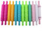 Knadgbft Lot de 12 rouleaux de pâtisserie avec motifs variés en relief