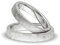 Kolibri Rings - Partnerringe Silber 925 Paarpreis Massiv 4 mm Breite Nickelfrei Freundschaftsringe Trauringe Eheringe 100% Made in Germany- Inkl. Gratis Etui + Gravur (Eismatt)