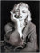 KUSTOM ART Dekoratives Wandposter Serie Hollywood Star Marilyn Monroe Kunstdruck auf beschichtetem Papier 40 x 30 cm ohne Rahmen