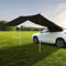Toldo De Coche Tailgate 300 * 200cm,Toldo Repelente Al Agua Kamanan,Carpa Impermeable De Camping,Toldo De Coche,Carpa Tailgate,Carpa Trasera De Coche,Adecuado para Todos Los Modelos De SUV (Negro)