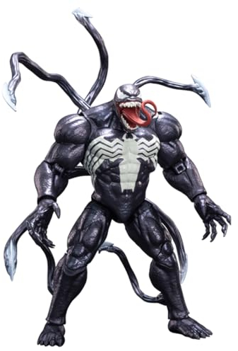 HiPlay ZD Toys 9-inch Anniversary Series Collectible Figure Full Set: Classic Venom (1916-01), Movice Style, Miniature Action Figurine JDDY