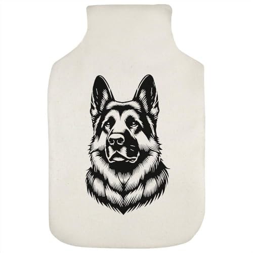 'German Shepherd' Hot Water Bottle Cover (HW00036670)