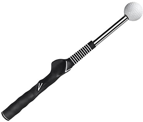 DcnrInsr Golf Swing Practice Stick Telescopic Golf Swing Trainer Golf Swing Master Training Aid Golf Practice Posture Corrector