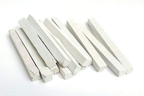 EXPORT Matite a lamelle commestibili di qualità, matite in ardesia bianca, matite a gesso in pietra di calce naturale (confezione da 5 kg)
