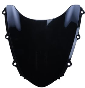 avdb-moto Cupolina/Parabrezza Compatibile con HONDA CBR 1000 RR 1000RR SC57 2004-2005, CBR 1000 RR 1000RR SC57 2006-2007 in Policarbonato (Nero)