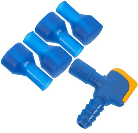 Hemobllo Silikondüsenset Mit Ersatzspitze Für Silikon-strohhalme Wasserschlauchclip Und Trinkblasenclip Für Trinkrucksäcke Inklusive Und Dichtungsring Für Auslaufsichere Verbindung