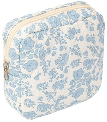 Aufbewahrungstasche für Sanitärkissen – 14 x 5 x 14 cm Dame | Aufbewahrungstasche, Menstruation Tassen, tragbare Reißverschluss stilvoll | Menstruationspads Taschen Stillplatte Halter Tam