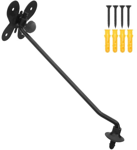 TINEASUR Schlagzeug Becken Werkzeug Beckenhalter für Wand aus Eisen mit Schnellem Abnehmen und Einfachem Transport Professionelles Design und Schwarz für Crash und Effektbecken