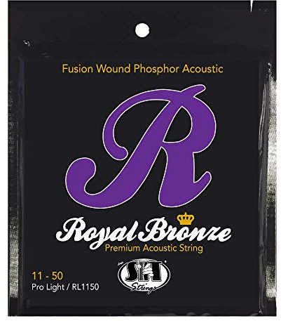 SIT Strings Royal Bronze Phosphor Acoustic Guitar Strings (S.I.T.), Pro Light 11-50, RL1150