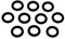 Captain O-Ring – Power Hochdruckreiniger O-Ringe für 1/10,2 cm Quick Coupler, Hohe Temperatur Viton (10 Pack)