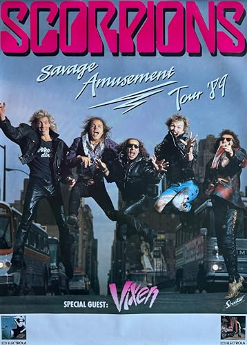 Scorpions – Savage Spaß 89 – 60 x 83 cm zeigt/Poster