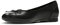 Clarks Women's Couture Bloom Ballet flat, Black Leather, 6.5 UK