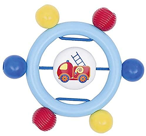 Heimess 732730 Greifling Feuerwehrauto aus Kunststoff, mehrfarbig