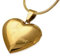 BOBIJOO Jewelry - Pendentif Coeur Porte-Photo Message Femme Je t'aime ou pour la Vie Or ou Argent - Je t'aime/Plaqué Or