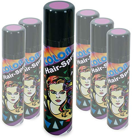 Festartikel Müller - Haarspray, Pastell, 100 ml, Violett