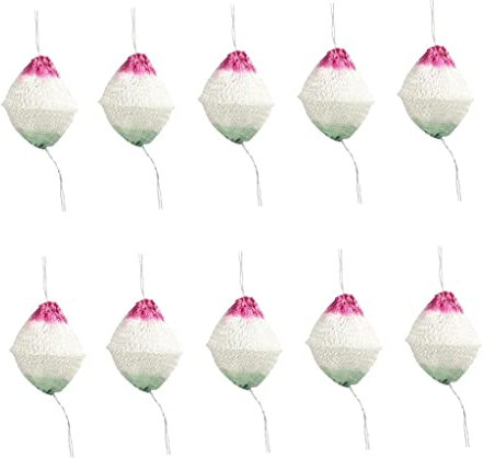 Perfeclan 10pcs Universal Gas Laterne Mäntel Für Camping Wandern Rucksack Lichter