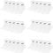 Nike 15 Paar Herren Damen Kurze Socke Knöchelhoch Weiß Schwarz Sparset SX7667 Sportsocken Größe 34 36 38 40 42 44 46 48 50, Größe:38-42, Sockenfarbe:15 Paar weiss