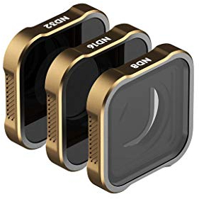 PolarPro - Shutter Collection - Filter für GoPro Hero 9, 10, 11 & 12-3er-Pack Filter Kit - ND8, ND16, ND32 - Neutraldichtefilter - Ideal für die Mittagszeit oder helle Umgebungen