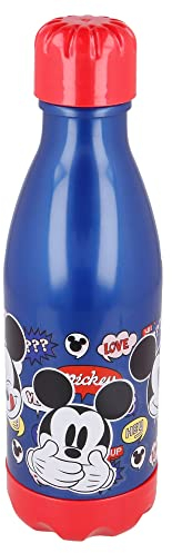 Stor Mickey Mouse Wiederverwendbare Wasserflasche aus BPA-freiem Kunststoff, 560 ml