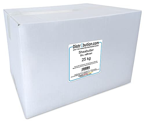 Sheabutter 25 kg Bio zertifiziert Raffiniert Vegan für Kosmetik