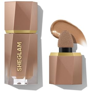 SHEGLAM Sun Sculpt Cool Toned Liquid Contour Stick Long Lasting Cream Matte Bronzer Makeup - Golden Sun