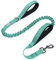 VIVAGLORY Bungee Hundeleine für Große Hunde - Elastisch, Verstellbar (122-168CM) - Jogging Leine, Türkis