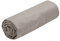 STOF - Drap Housse -Taille 160x200 cm Grand Bonnet 30 cm -100% Coton certifié Oeko-Tex - Couleur Lin -Modèle Eden - Linge de Lit pour Maison - Doux et Confortable pour Nid Douillet