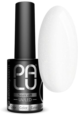 PALU – UV Nagellack LED Hybridlack – Gel Nagellack UV ROMA – Glatte Oberfläche – Hohe Pigmentierung – hält bis zu 3 Wochen – Professionelle Qualität Nageldesign – 11 g – RO3 – Grau