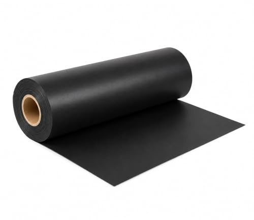 EPDM Mauersperrbahn | Sperrfolie zur Bauwerksabdichtung, Fassadenschutz & Abdichtung von Fenster- & Türelementen | 1,1mm x 20m in verschiedenen Breiten (350mm Breite)