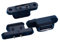 AANAN 2 Stück TYP C 2/6Pin wasserdichter weiblicher USB-C-Buchsenanschluss mit Schraubenloch, Ladeschnittstelle, 180-Grad-Anschluss (Size : 2P)