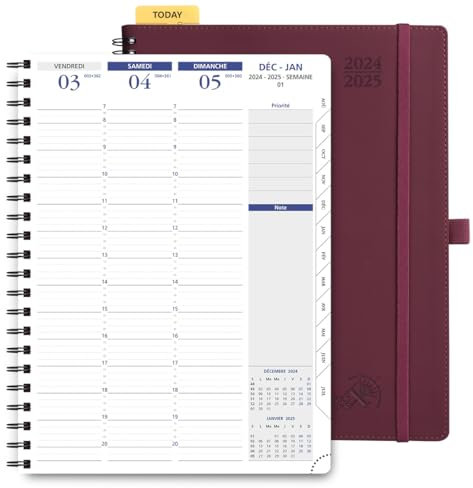 POPRUN 2024-2025 Kalender planner officeproducts AWFLA4-CRT