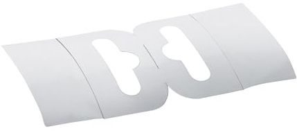 SPRINTIS Eurolochaufhänger 50 x 50 mm, selbstklebend, 500 Stück proRolle, praktische Aufhängelösung für den Einzelhandel undVerkaufsdisplays