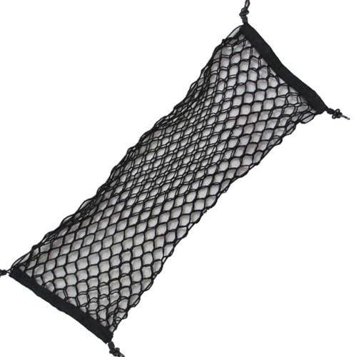 GepäCknetz Auto Kofferraum 90*30 cm Auto-Styling-Stiefelhalle Mesh Elastic Nylon Rückenladung Ladung Aufbewahrungsorganisator Gepäck Gepäck NETShalter Autozubehör Accessoire Kofferraumnetz GepäCknetz