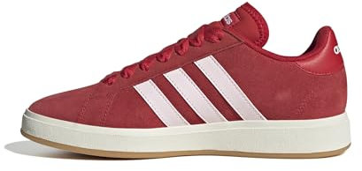 adidas Femme Grand Court Base 00s Shoes, Better Scarlet/Clear Pink/Off White, 36 EU
