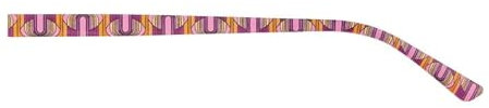 ChangeMe! 1 Paar Wechselbügel 9140-6 - Rosa Violett auf Hellrosa Transparent - Korrekturbrille für Unisex-Erwachsene
