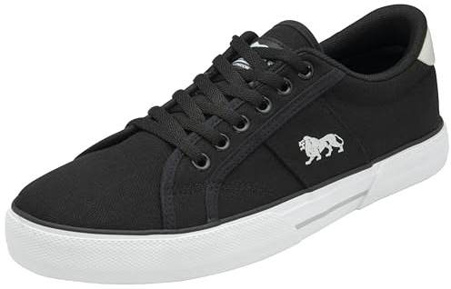 Lonsdale Mens Stanwick Sneaker, Black Grey, 9 UK